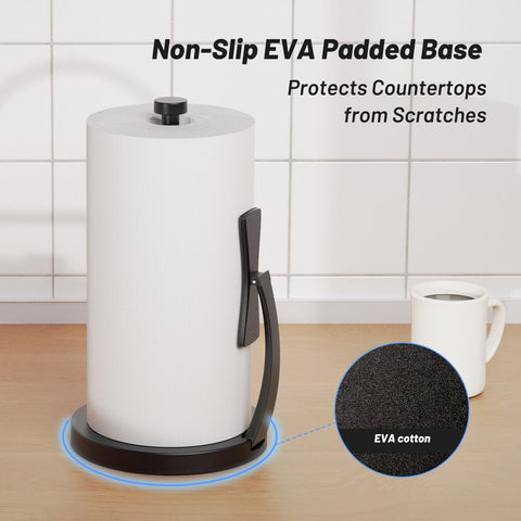 VEHHE weighted base with non-slip pad keeps the stand steady during use