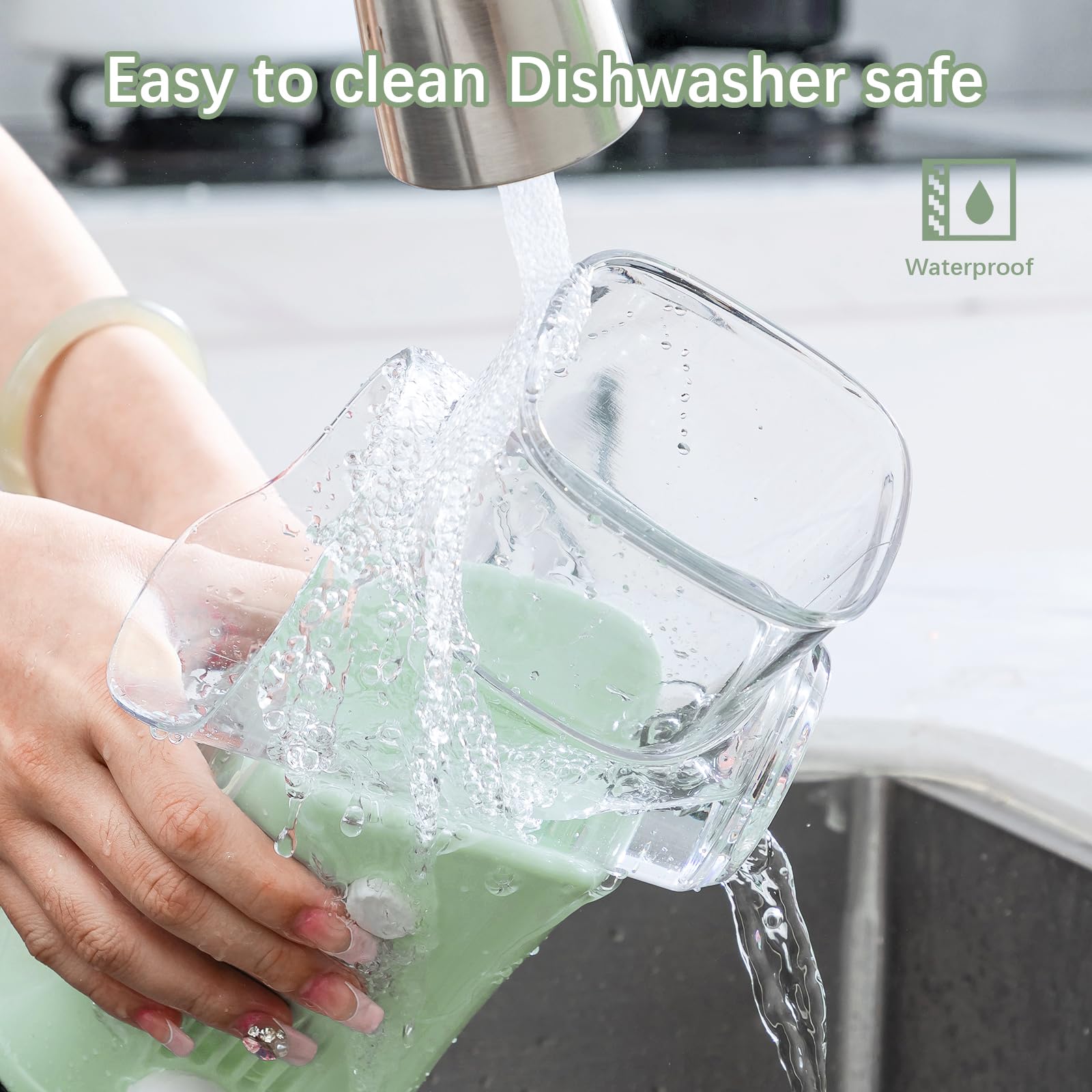 VEKAYA dishwasher-safe parts simplify cleaning and maintenance