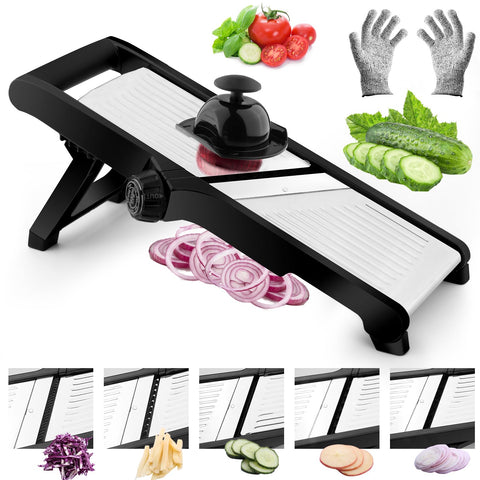 VEKAYA mandoline slicer pack shot for quick veggie prep and organization
