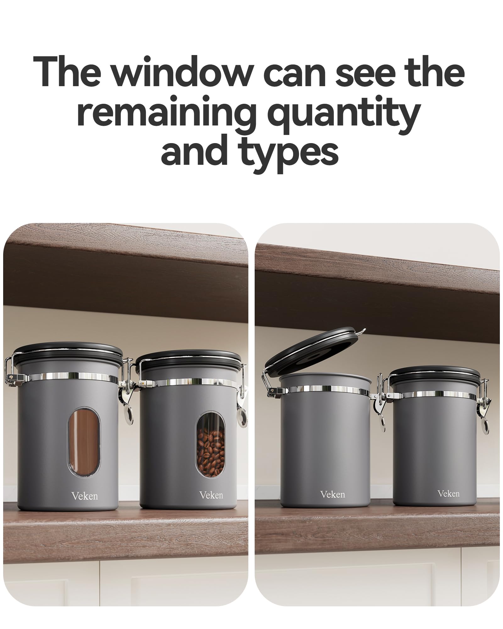 Veken canister makes a thoughtful gift for coffee lovers.