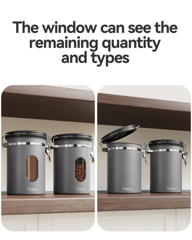 Veken canister makes a thoughtful gift for coffee lovers.
