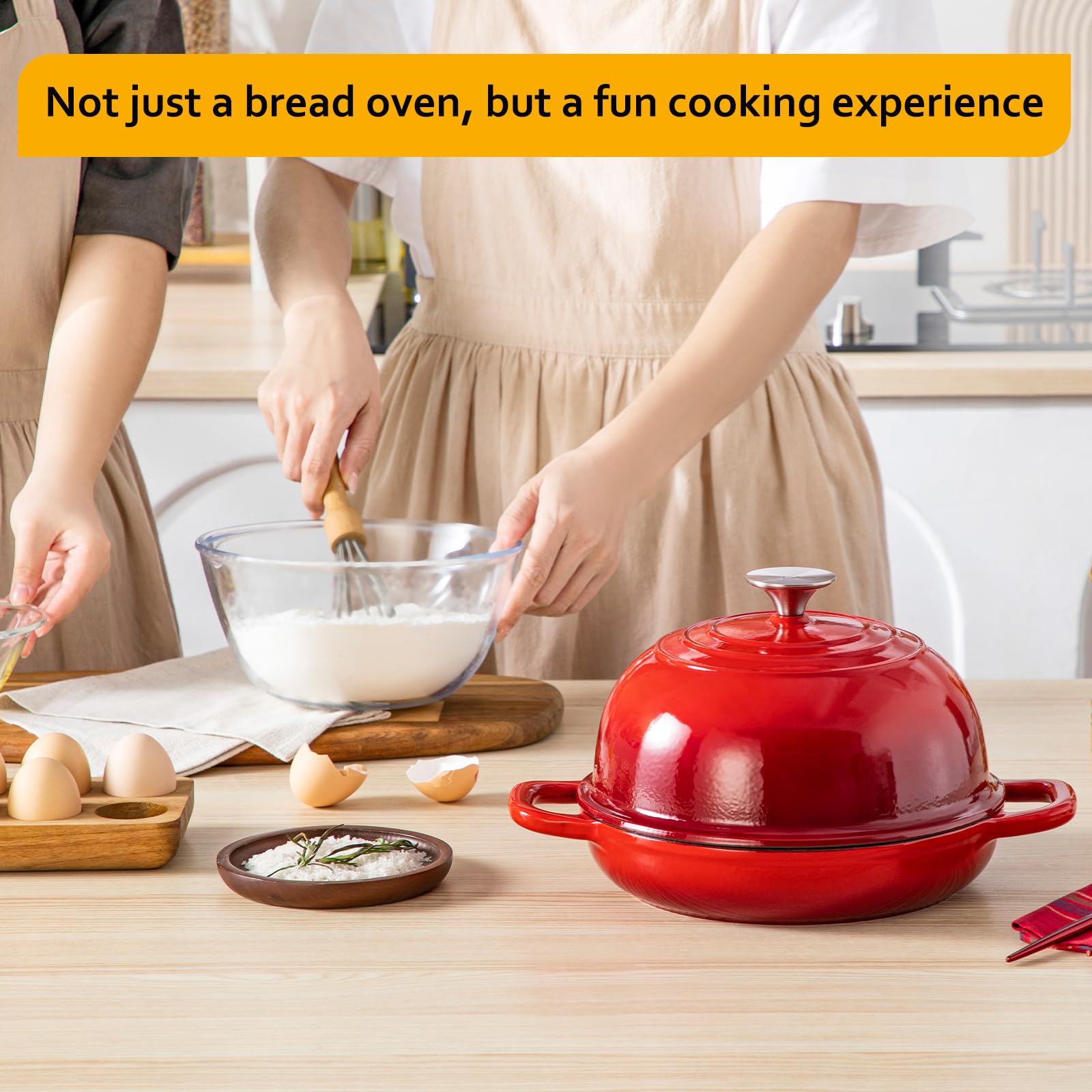 Velaze bread baking enhances crusty exterior and tender interior