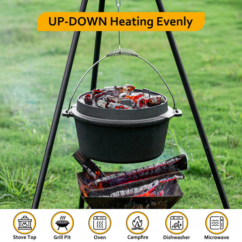 Velaze cast-iron texture close-up highlighting heat retention