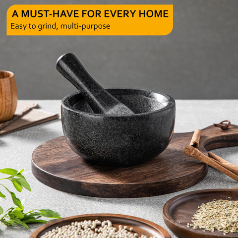 Velaze mortar set ready for guacamole and salsa prep sessions.