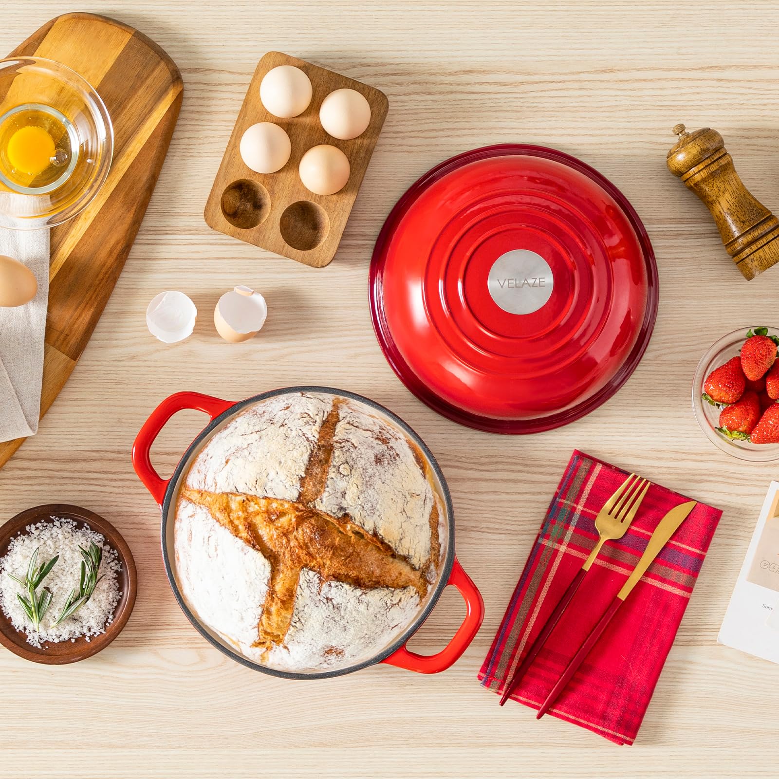 Velaze pot doubles as oven-to-table serving dish