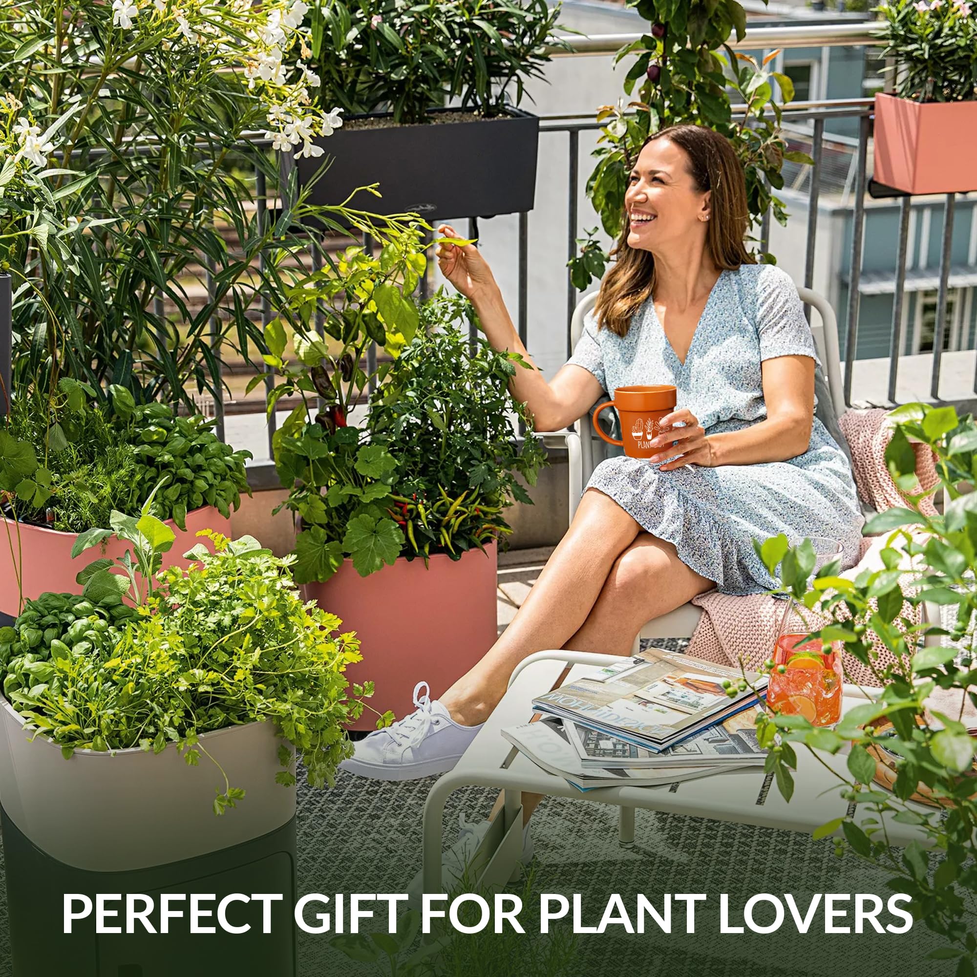 VELENTI plant lovers mug, thoughtful gift idea for plant fans