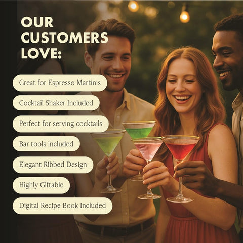 VEMACITY luxury cocktail set in gift-ready packaging for gifting