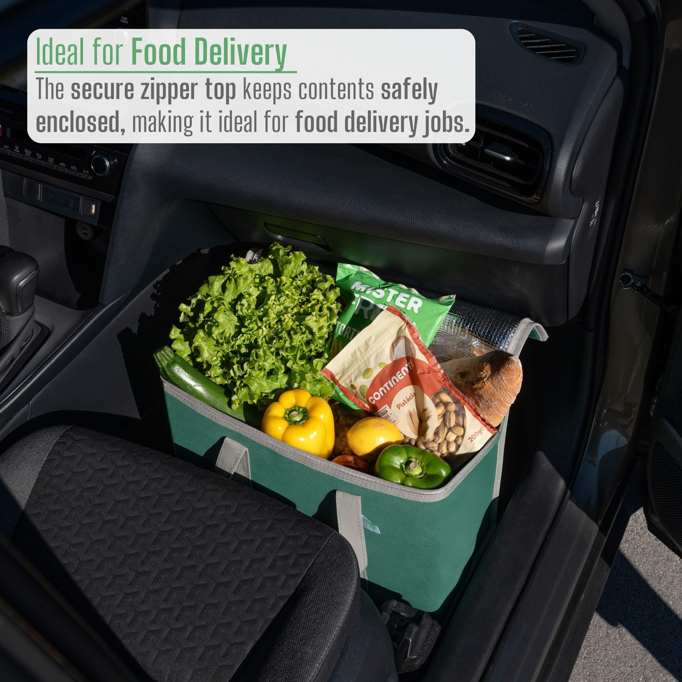 Veno 2-Pack cooler bags stand upright for convenient loading.