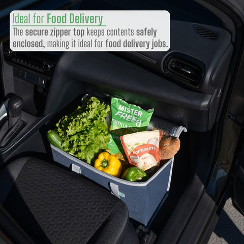 VENO 3 Pack in dark blue supports picnics, groceries, and deliveries.