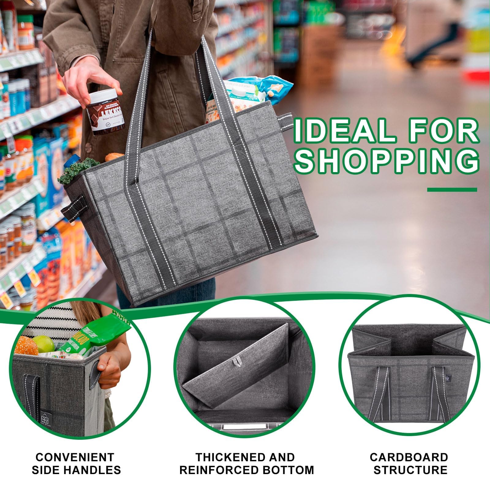 VENO bags with dual handles for easy transport