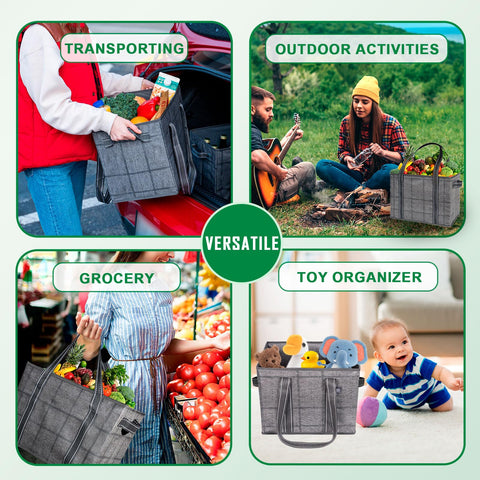 VENO bags are easy to wipe clean after shopping