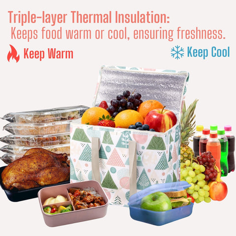VENO cooler bag lid securely closes to prevent spills during transport.