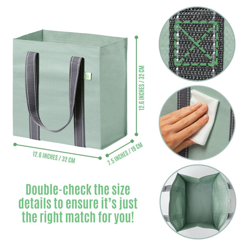 VENO foldable tote bags offer compact storage for quick trips.