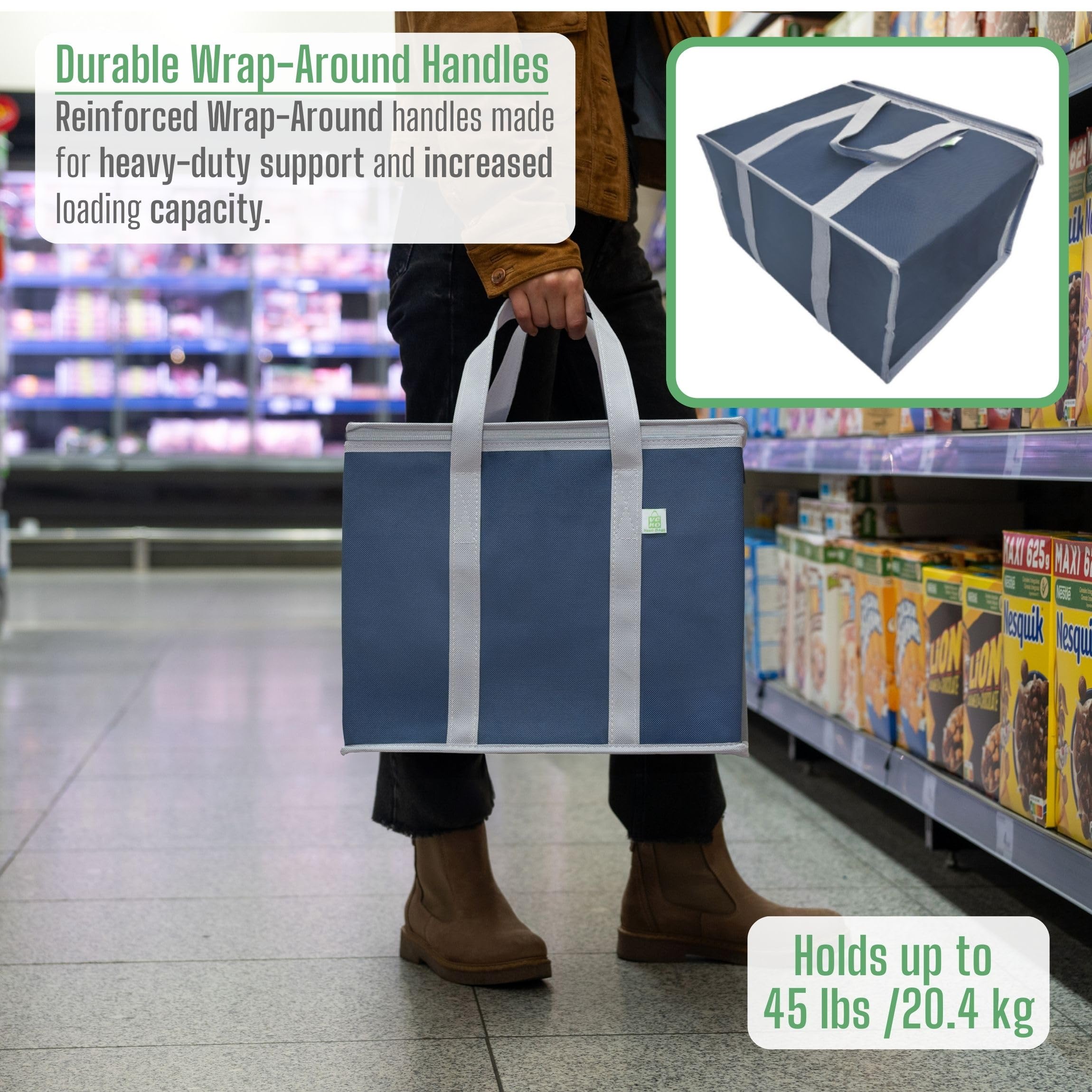 VENO spacious design fits groceries and multiple orders for efficient delivery trips.