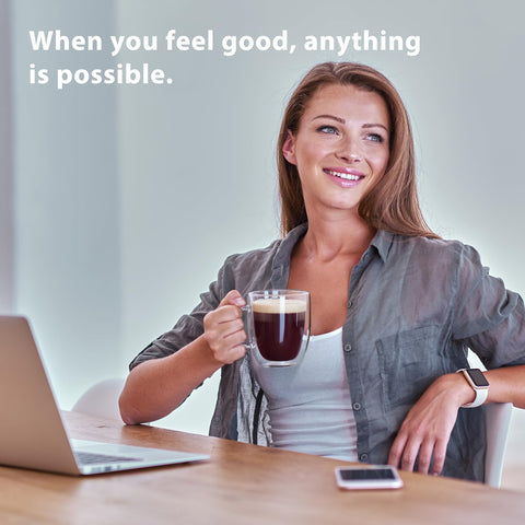 VENVENWEAVS borosilicate glass microwave-safe and condensation-resistant