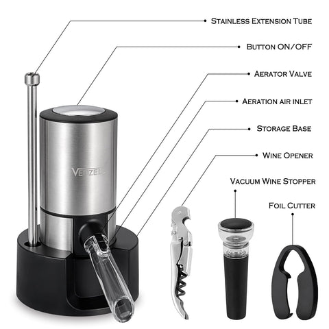 VENZELL pour-spout designed for spill-free precision.