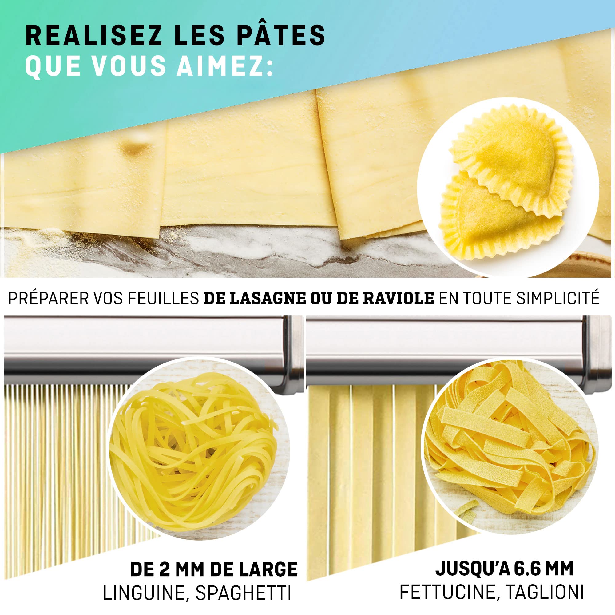 VeoHome pasta machine delivers easy rolling and quick setup for fresh meals