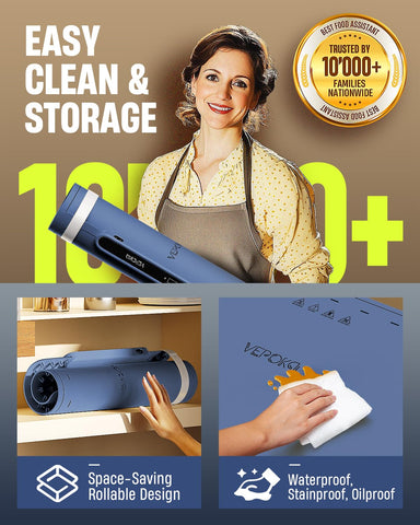 VEPOKA energy-efficient design maintains steady heat with lower power use
