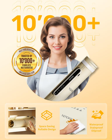 VEPOKA warming mat silicone feet protect countertops from heat.