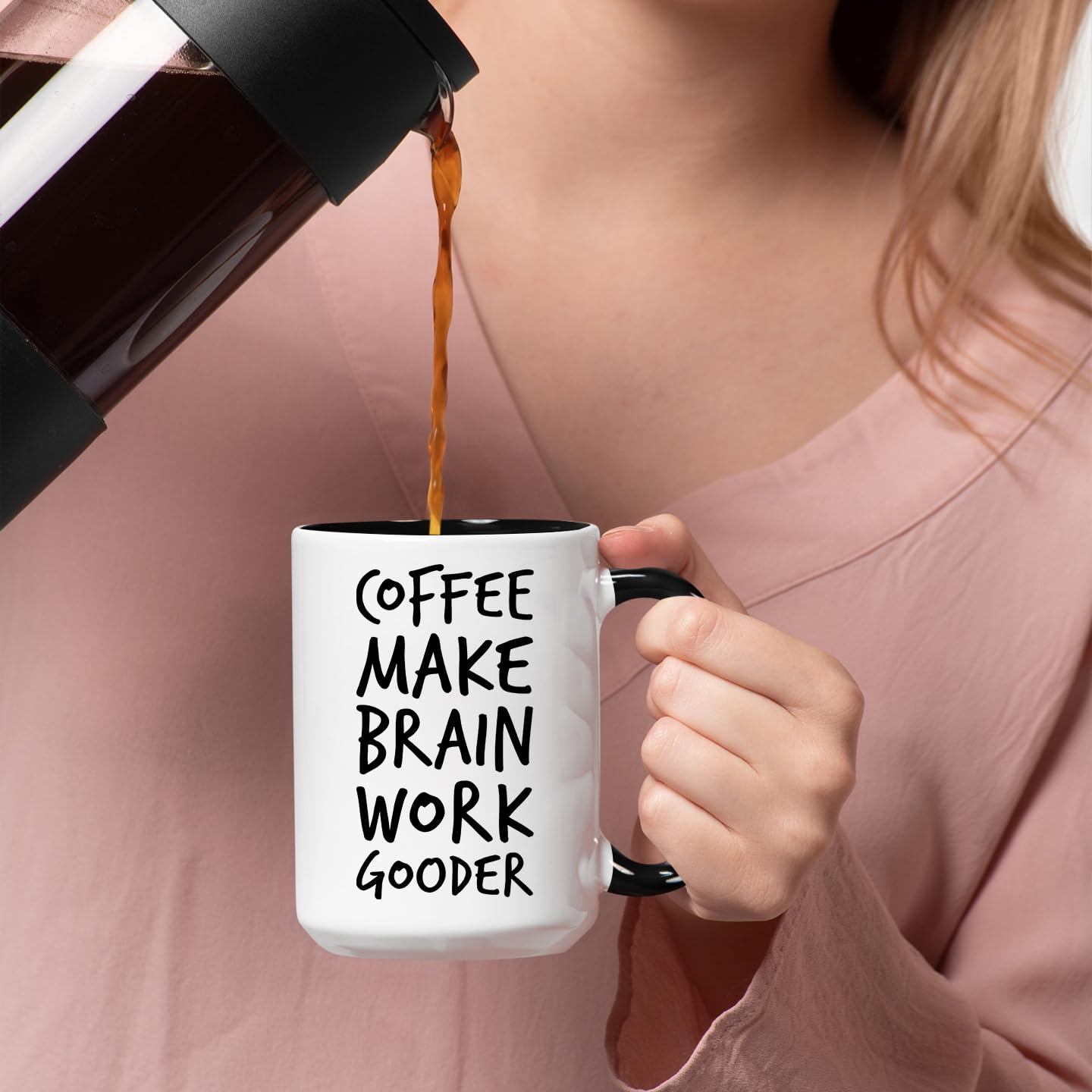 Veracco mug with print on both sides adds style to every sip