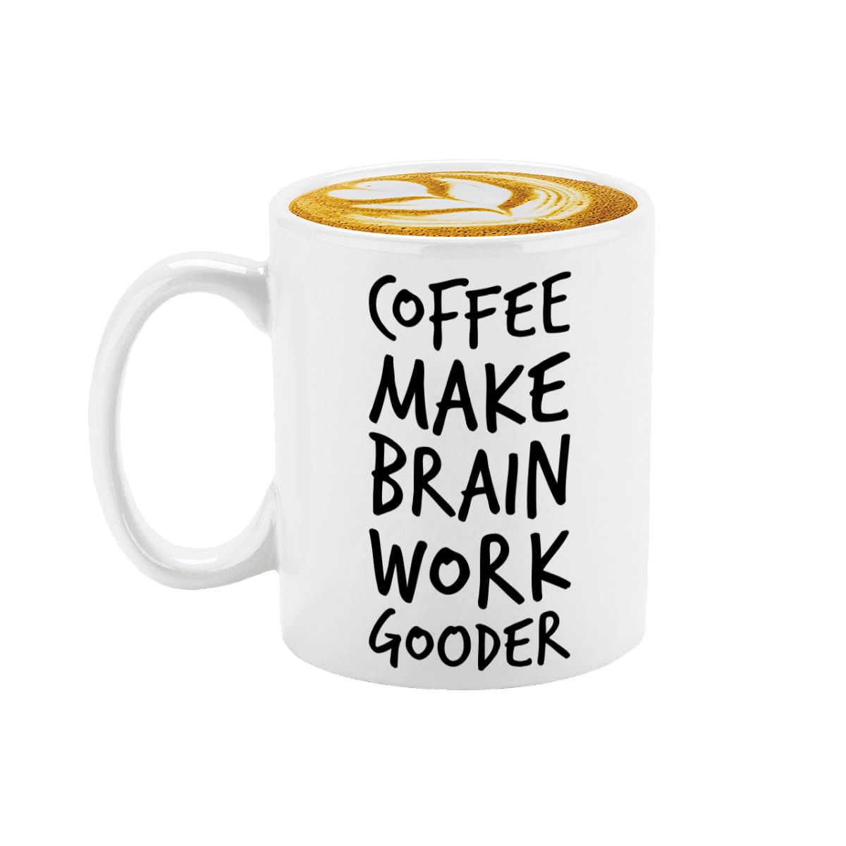 Veracco coffee mug with a sturdy wide handle for daily use.