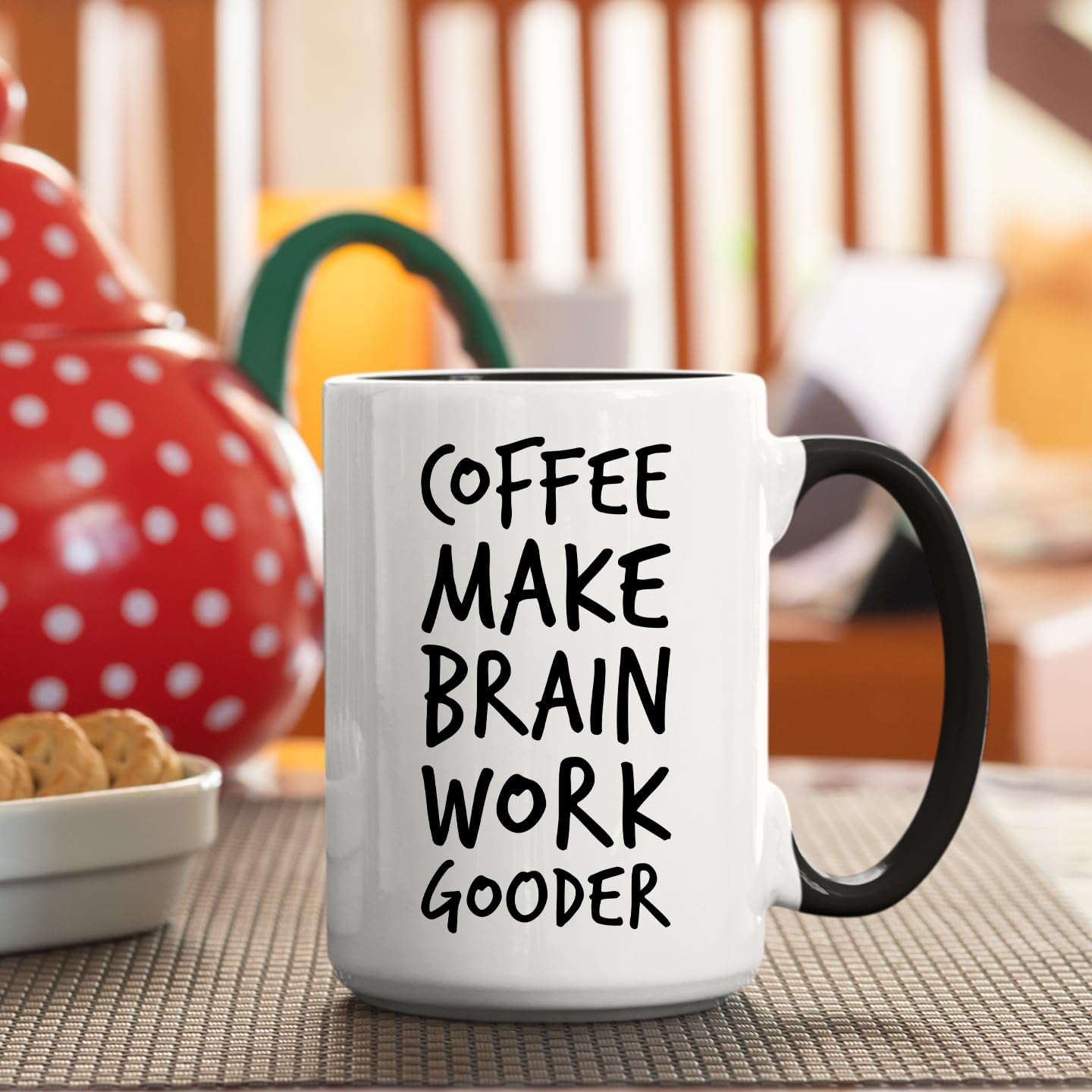 Veracco mug microwave-safe convenience for quick reheat