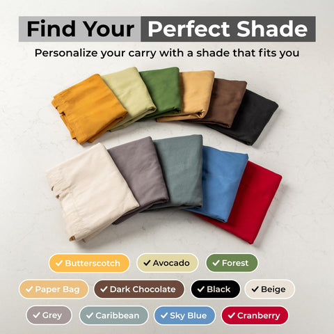 VeraMia washable foldable canvas bags for easy cleaning.
