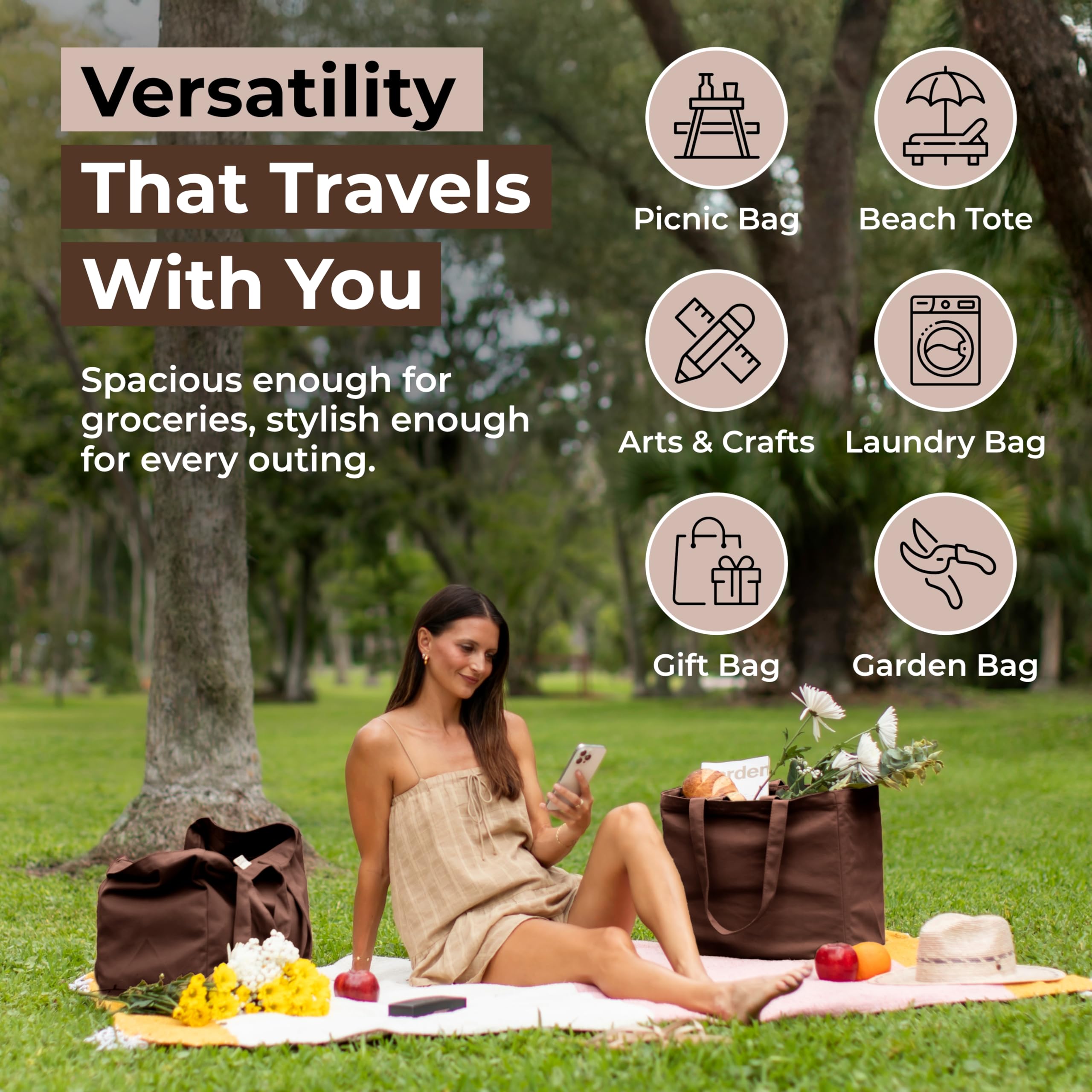Natural unbleached canvas from VeraMia is washable and durable.