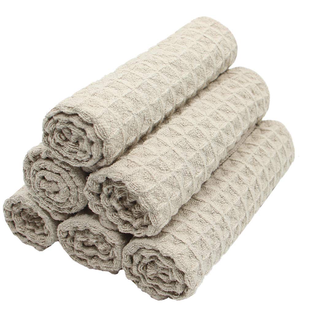 VeraSong ultra-absorbent kitchen towel dries surfaces quickly with a soft touch.