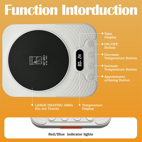Vercclik sourdough warmer mat features smart memory to recall last setting.