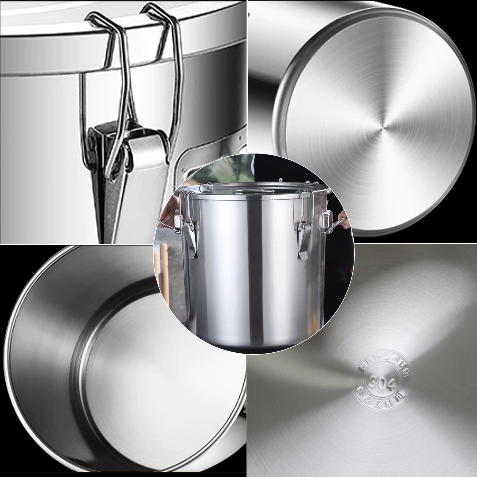 Verdeho sealing ring maintains freshness and a tight seal.