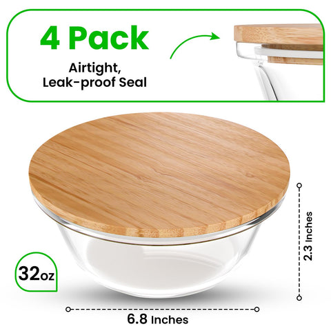 Verel bamboo lids doubling as cutting boards for prep and serving