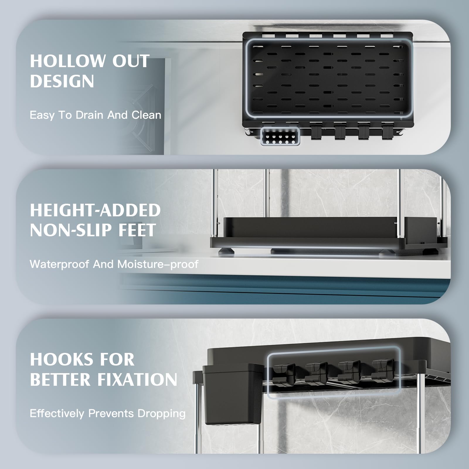 VERIFOST ABS material emphasizes sturdy construction and moisture resilience.