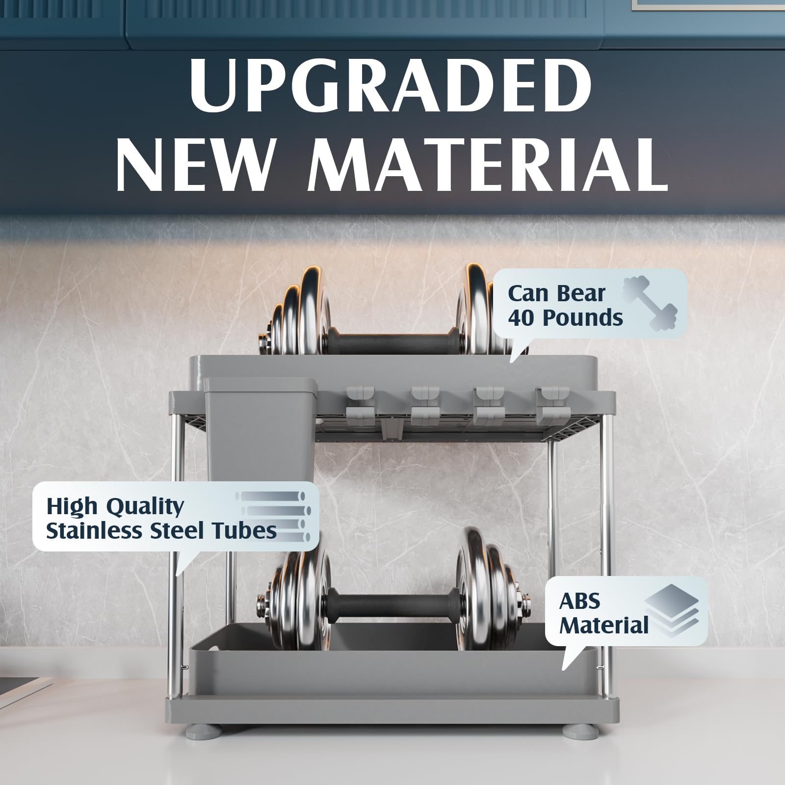 VERIFOST unit showing stainless steel tubing support for stable storage