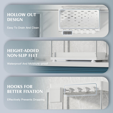 VERIFOST hollow design promotes drainage to prevent water pooling