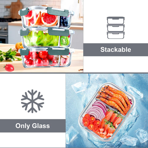 VERONES 36 oz capacity supports meals, leftovers, or prep batches.