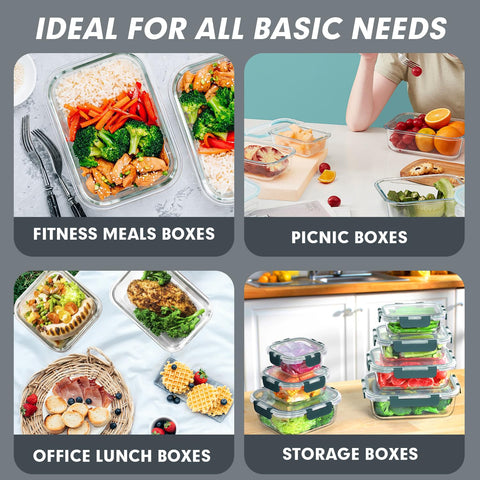 VERONES glass resists flavors and stains for clean reusable containers