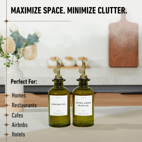 Verspace drip free stainless steel spouts prevent drips during pouring