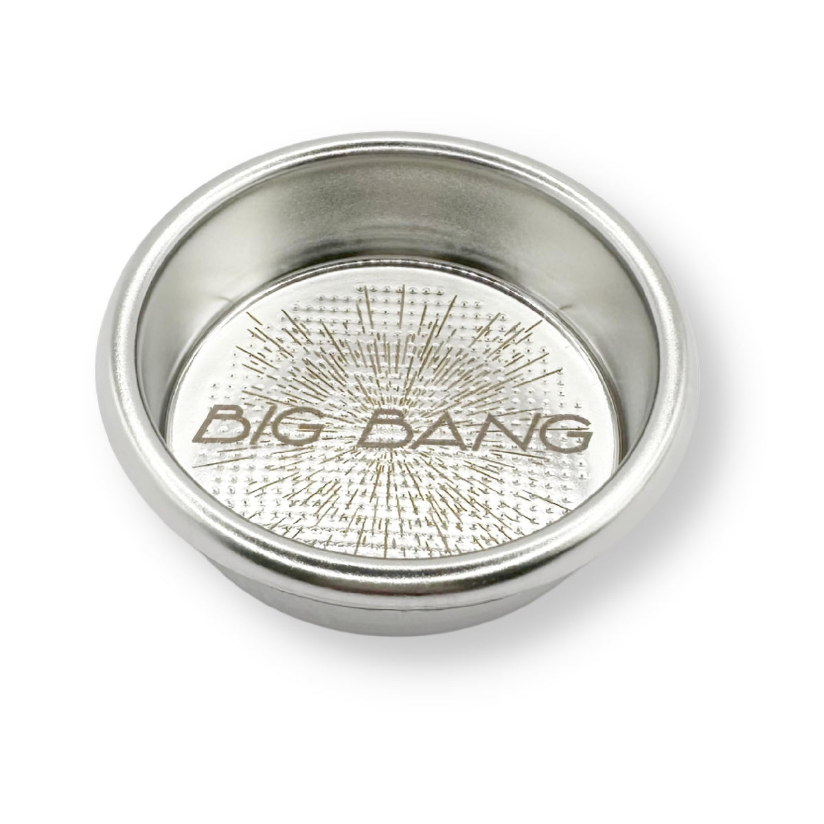 VeryBarista IMS Big Bang center-hole design for 54mm bottomless portafilters improves flow control.