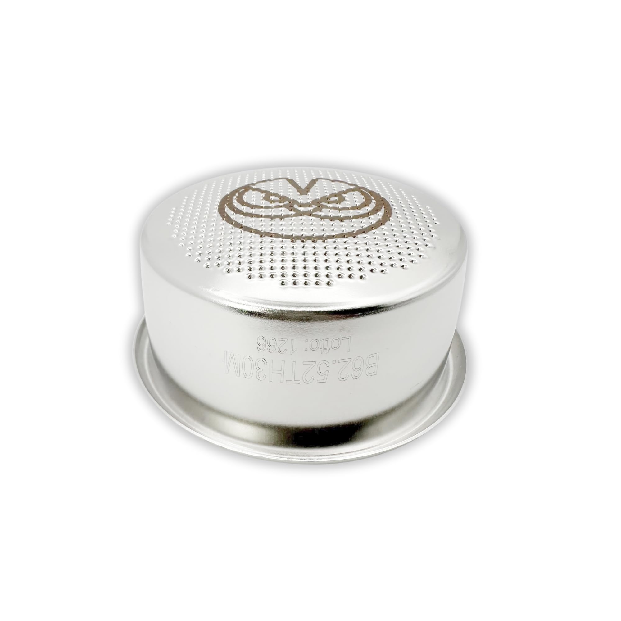 Verybarista IMS convex basket 20-24g for 54mm portafilters improves even extraction.