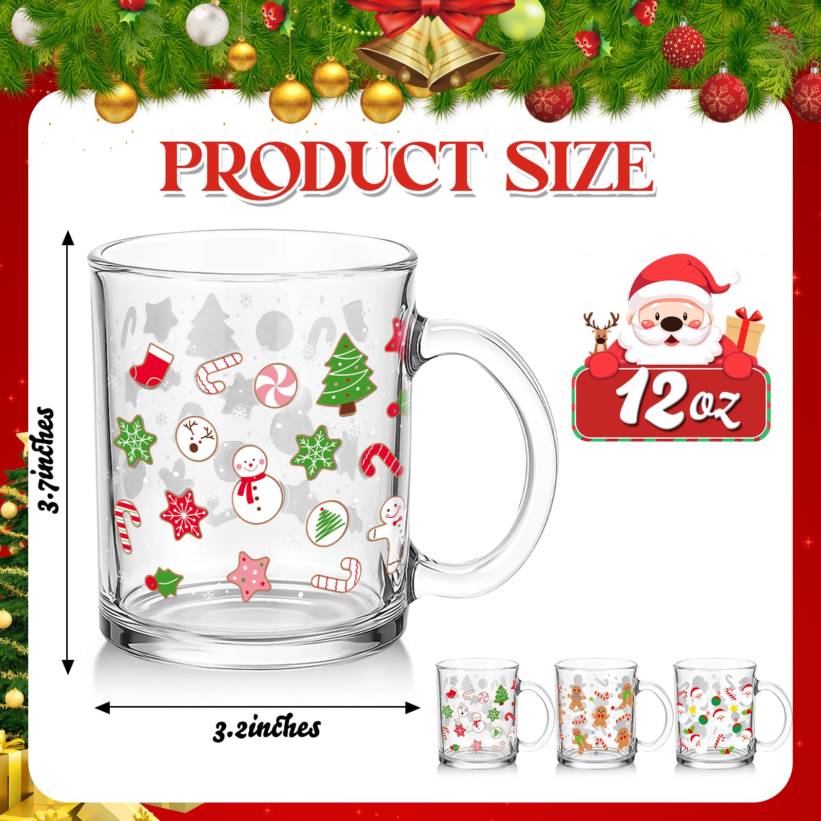 Vesici gingerbread mug ideal for warm winter beverages