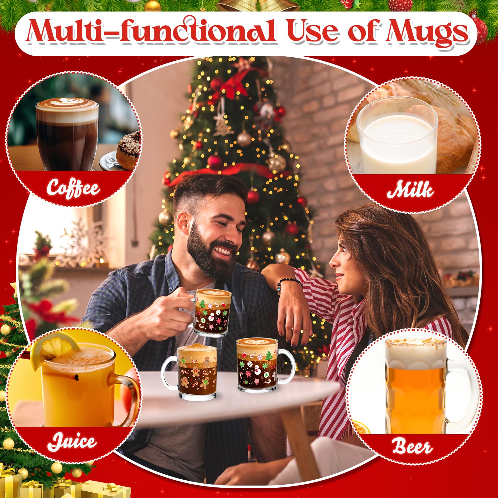 Vesici mug with sturdy handle for comfortable sipping