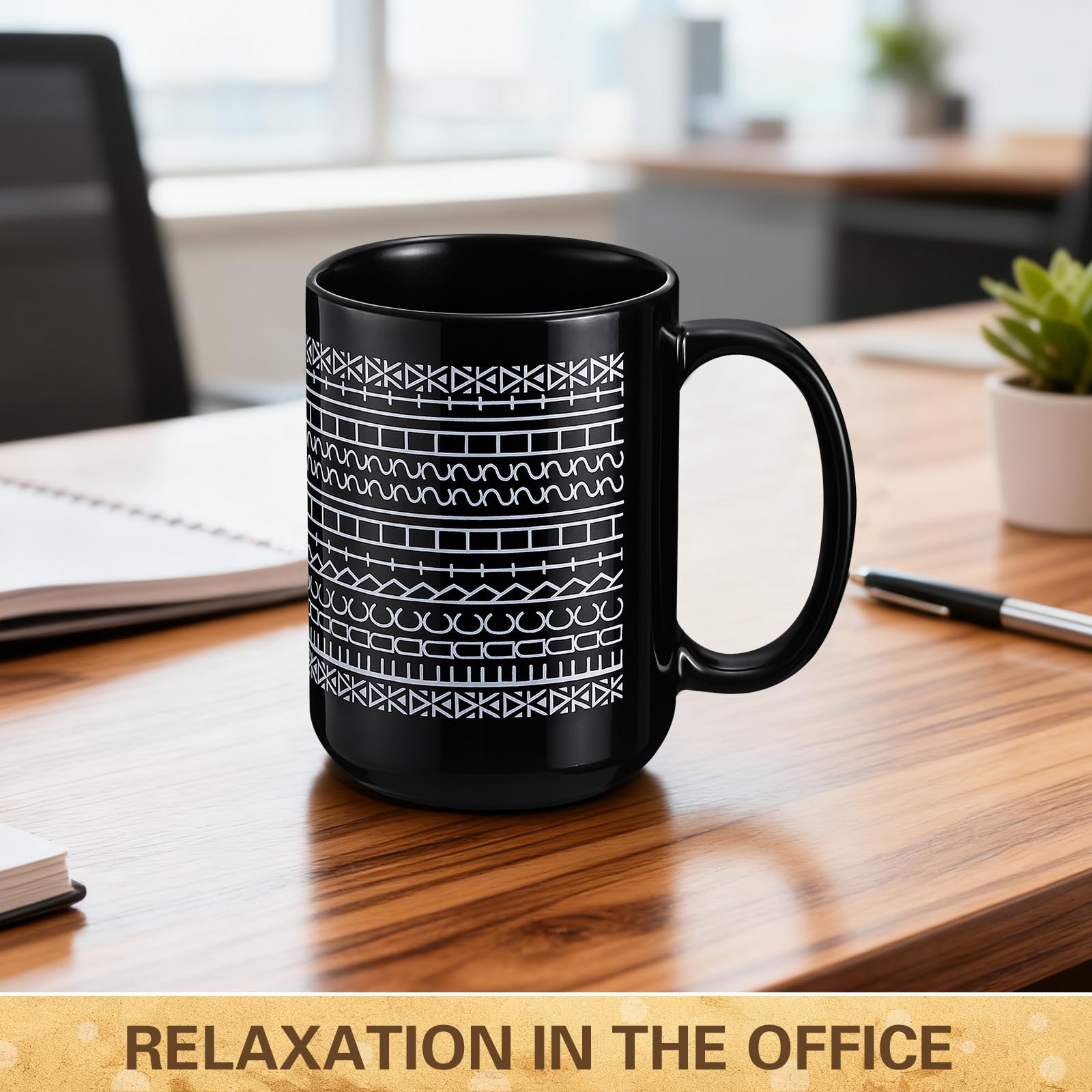 Vesici dishwasher and microwave safe mug for easy cleanup.