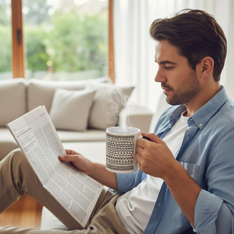 Vesici heat-change mug ceramic cup designed for daily use and durability.