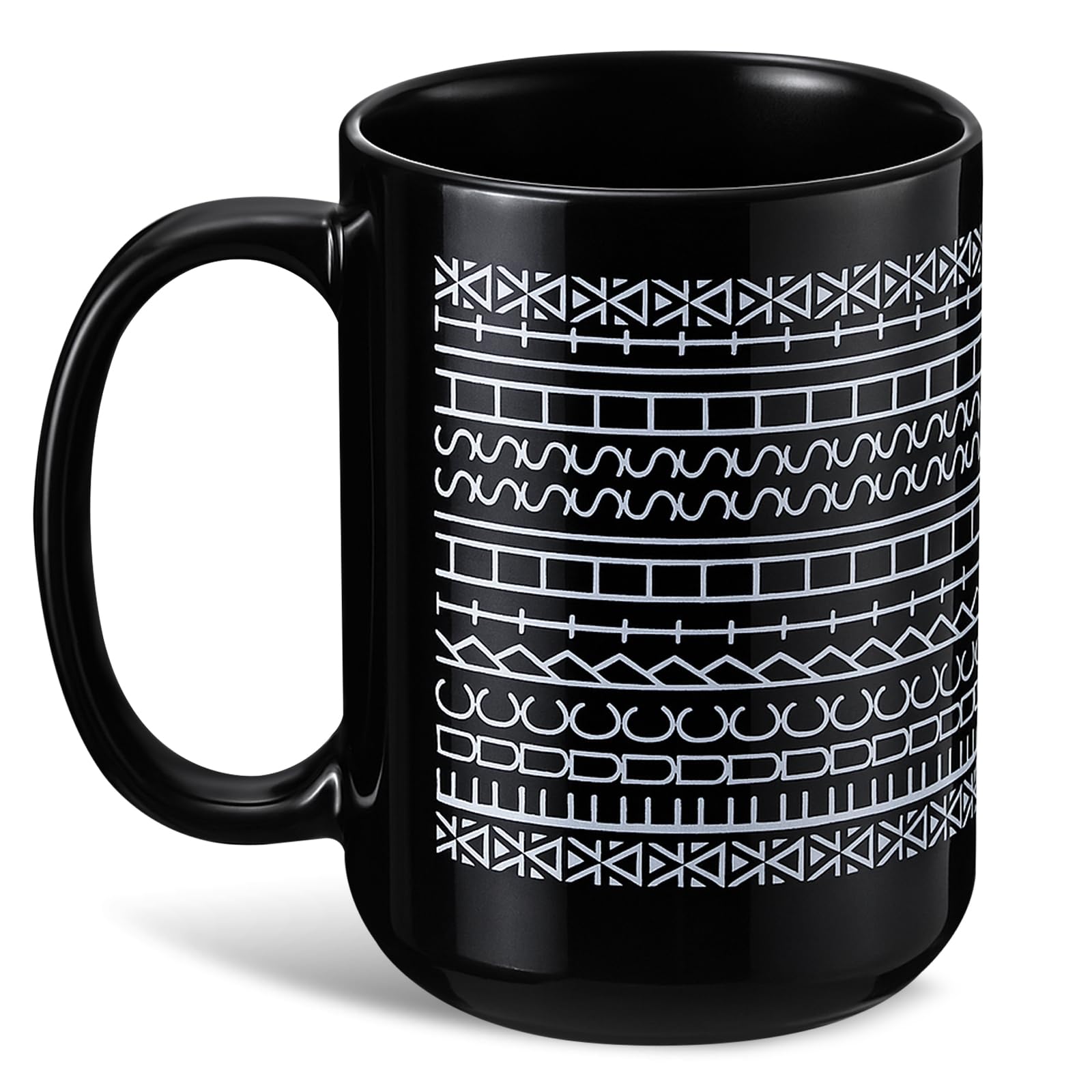 Vesici Hidden Message mug tilt reveals text for a playful sip.