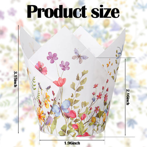 Vesici liners close-up showing detailed flower and leaf design