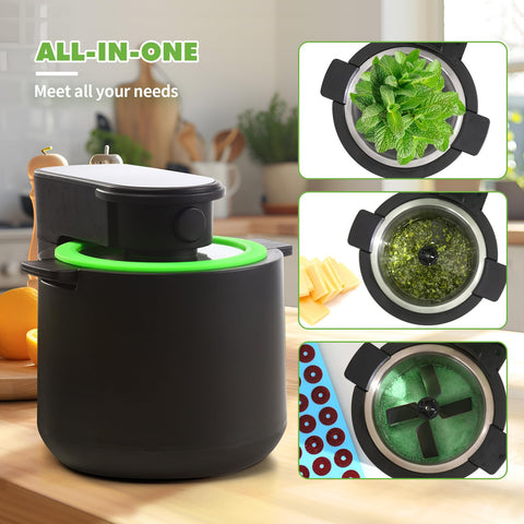 Vesicur Yeap Herbnifique oil infuser evenly heats herbs for infusion.