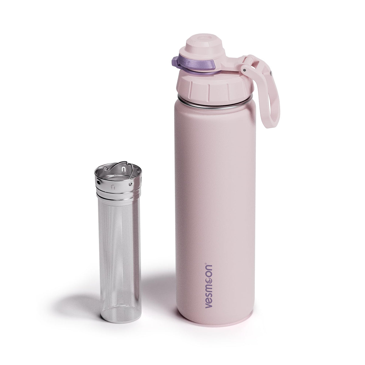 Vesmoon Vessence bottle cap closeup, showing secure seal for leak-free travel.