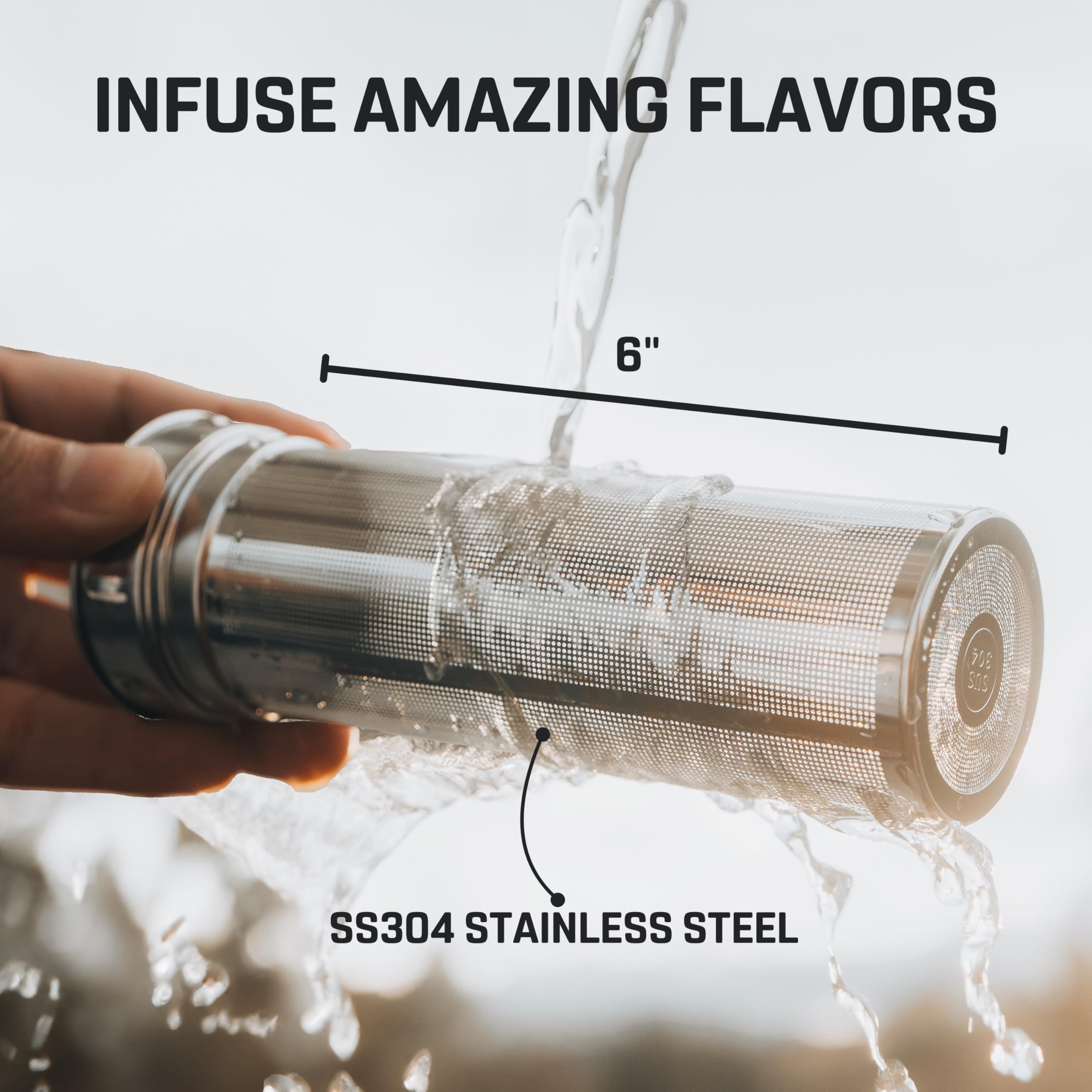 Vesmoon Vessence bottle in use during hiking to demonstrate portability.