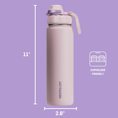 Vesmoon Vessence infuser closeup with long stainless steel insert for deeper infusion.